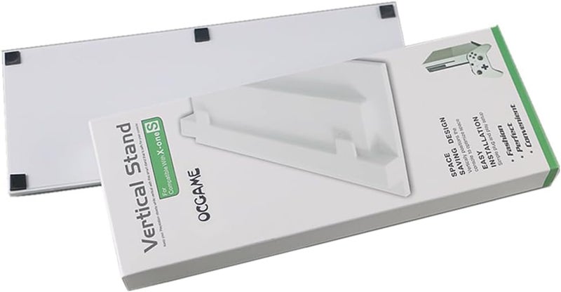 CHENXIN Vertical Stand for Xbox One S Console White, Simplicity Cooling Anti-Slip Xbox One S Stand - Image 4
